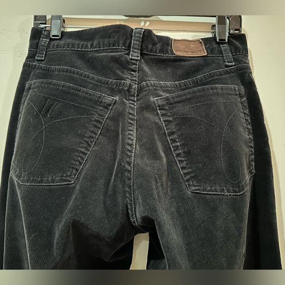 Calvin Klein black corduroy jeans, women’s size 6 - Picture 2 of 5